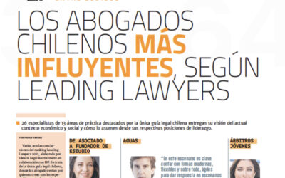Sebastián Martínez-Conde reconocido dentro de los abogados chilenos más influyentes según Leading Lawyers