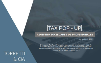 Tax Pop UP – Sociedad de Profesionales (SDP)