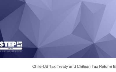 Chile-US Tax Treaty and Chilean Tax Reform Bill